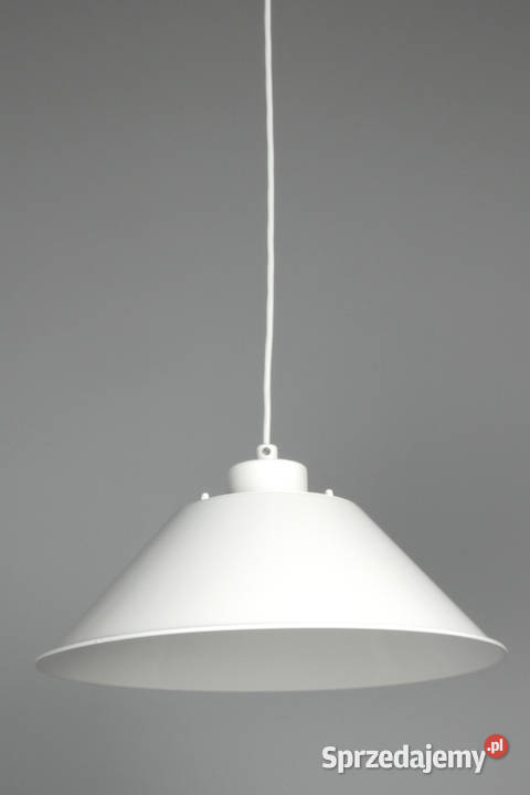 Lampa wisząca RESTA biała retro Oświetlenie Nowe