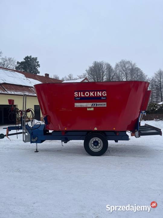 Wóz paszowy Siloking Duo 14 m3 paszowóz Kuhn