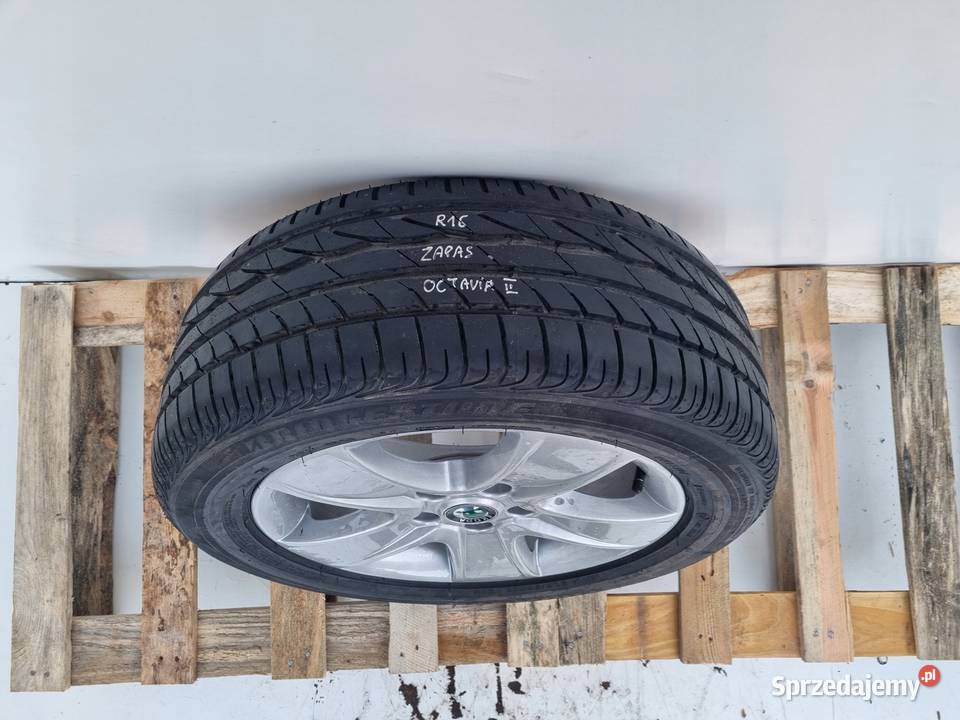 Skoda Octavia II KOŁO ZAPASOWE zapas FELGA 20555 Felgi Rudka