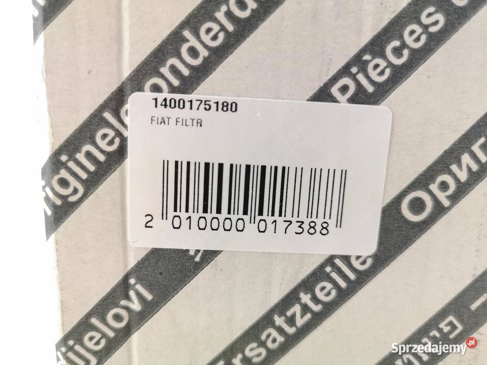 FILTR POWIETRZA FIAT ULYSSE LANCIA PHEDRA 0110 osobowe