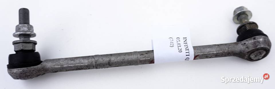 ŁĄCZNIK STABILIZATORA LEWY TYŁ INFINITI Q50 Zawieszenie i układ kierowniczy wielkopolskie Nowy Tomyśl sprzedam