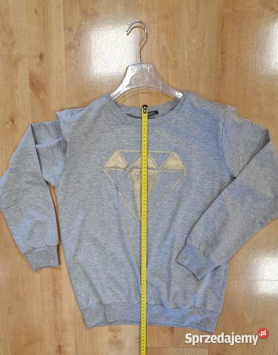 Dres marki Veso rozmiar XL bawełna popielata Moda i Styl lubelskie Lublin