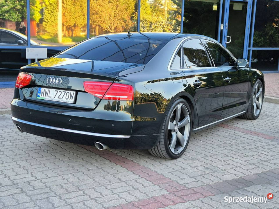 Audi A8 42 TDI nightvision masaze kamera rotor światła przeciwmgielne Warszawa
