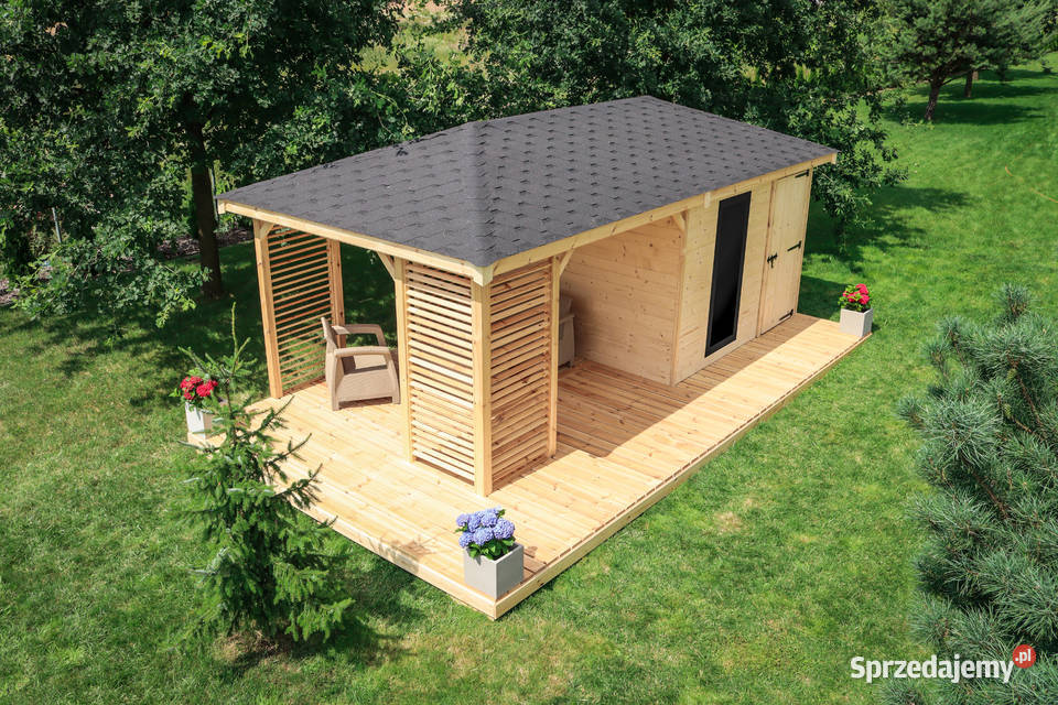 Domek narzędziowy25x5 Letniskowy Altana SanRemo Zawiercie