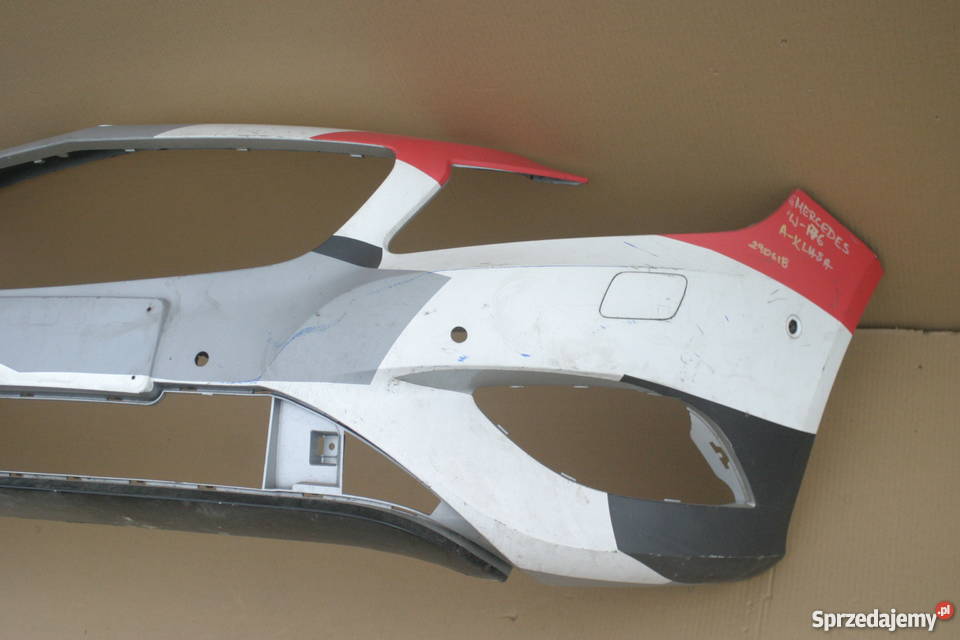 MERCEDES A KLASA W176 ZDERZAK PRZÓD PRZEDNI osobowe Bieleń