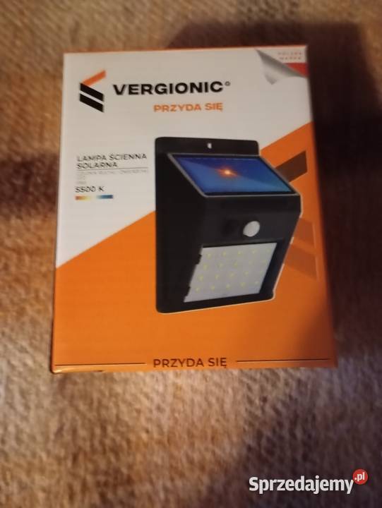 Lampa solarna z automatem Pozostałe sprzedam