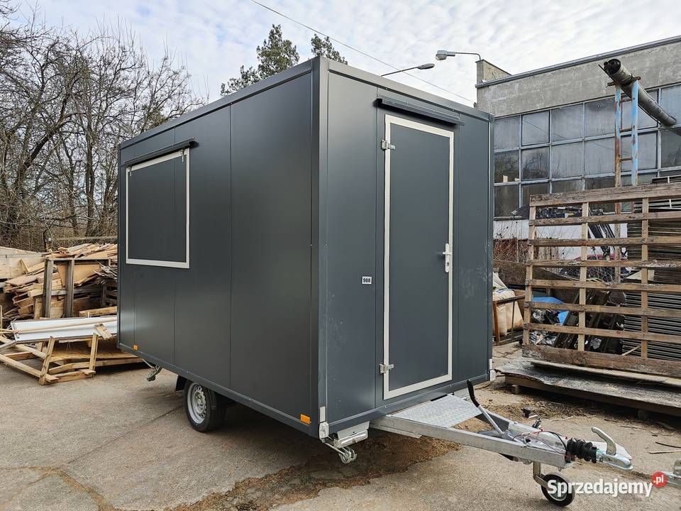 przyczepa gastronomiczna 35 m mobilny catering Jarocin sprzedam