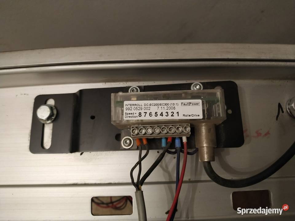 Transporter przenośnik rolkowy z napęd 24V Garwolin