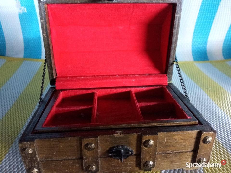 Szkatułkę sprzedam Zegarki i Biżuteria Borówno