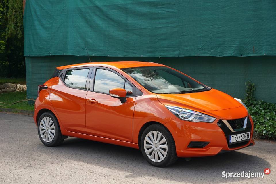 Nissan Micra k14 10 Igt 101 2020r 73kkm faktura światła do jazdy dziennej Warszawa