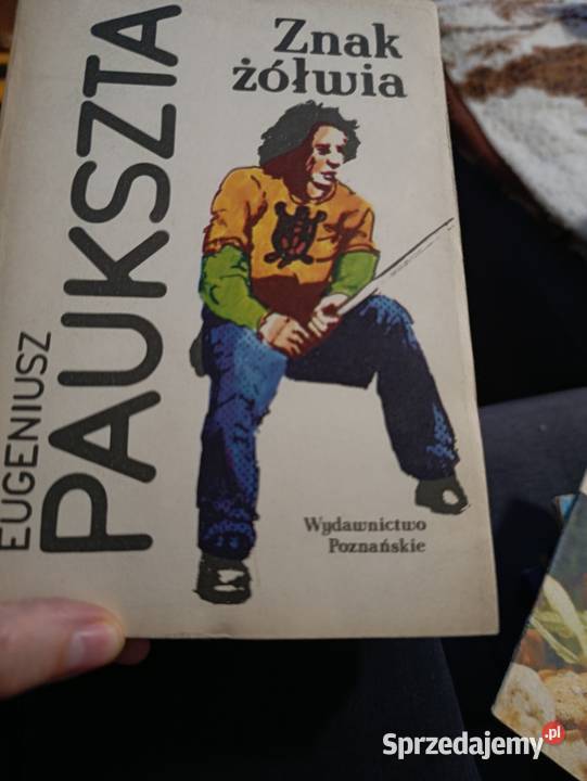 Znak żółwia autorstwa Eugeniusza Paukszty Poznań sprzedam