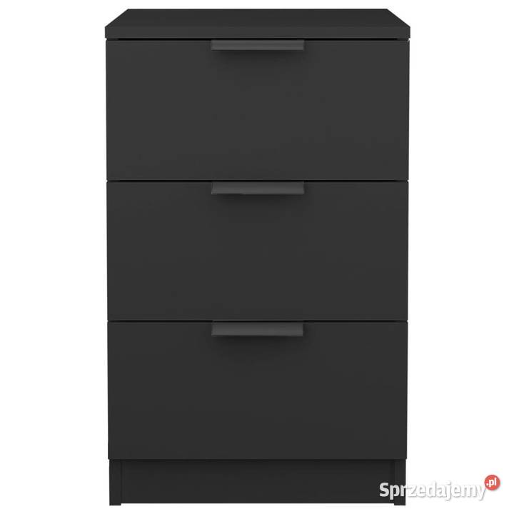 Szafka nocna czarna 40x36x65 WM811270 mazowieckie Warszawa