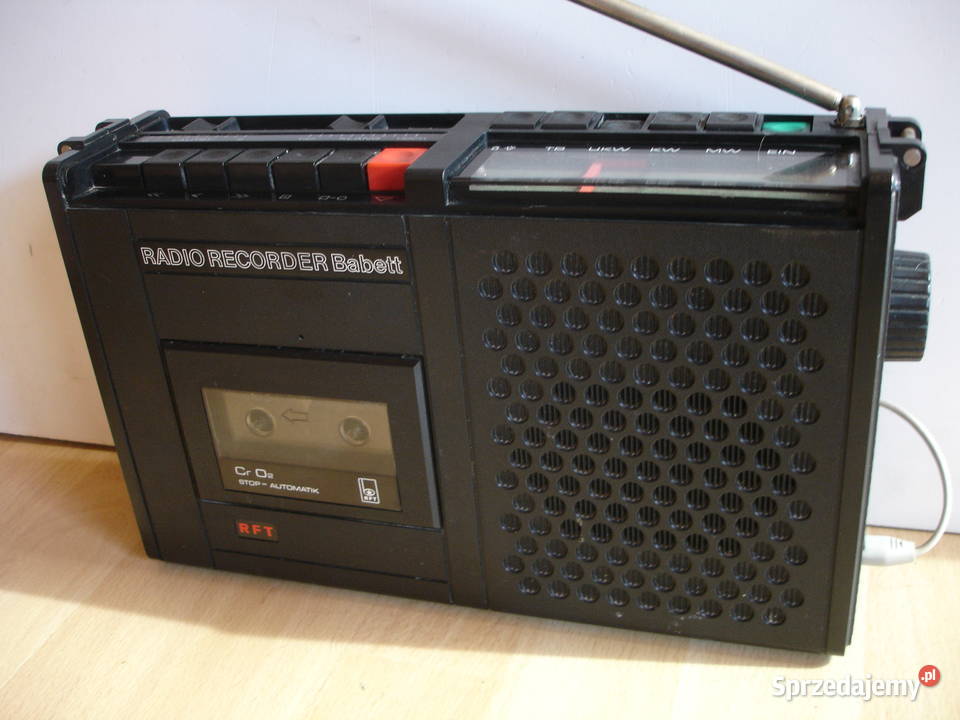 Radiomagnetofon RFT BABETT KTR430 DDR Zielona Góra