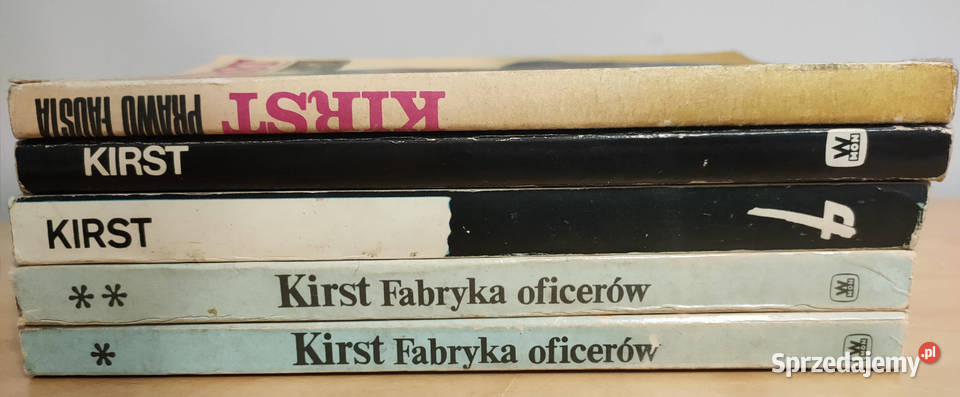 Hans Kirst Fabryka oficerów Wyprzedaż prawo Sosnowiec sprzedam