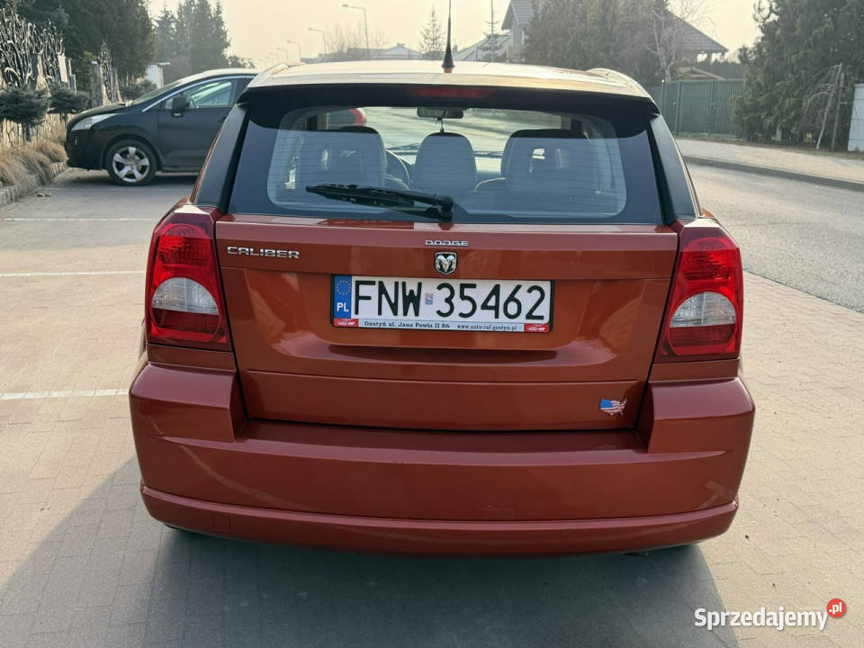 Dodge Caliber DODGE CALIBER 18 BENZYNA INST GAZ klimatyzacja Gostyń