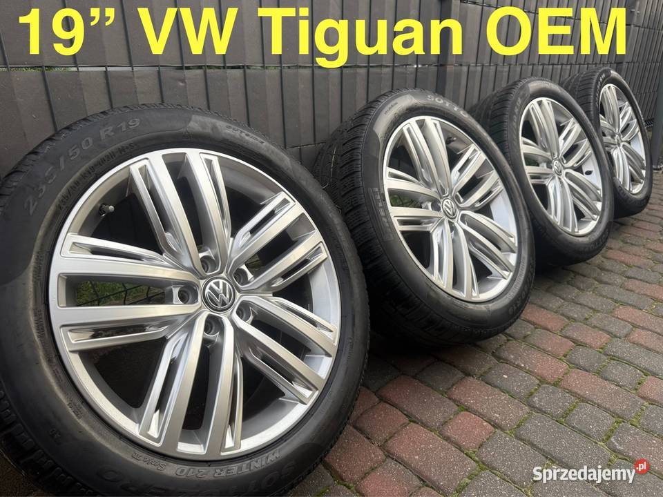 19 felgi koła VW Tiguan rline OEM oryginalne Lubasz