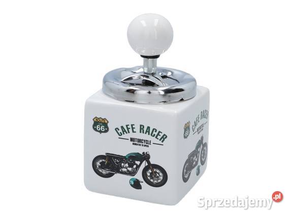 Popielniczka Ceramiczna z Metalową Pokrywką śląskie Ostrowy nad Okszą sprzedam