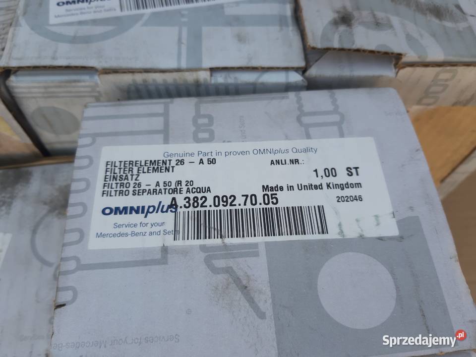 MERCEDES CITARO AXOR FILTR PALIWA SEPARATOR Części Trzciel sprzedam