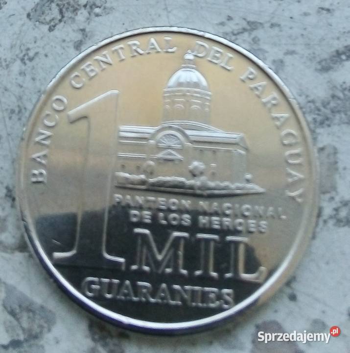 PARAGWAJ 1 MIL GUARANIES2008 r ŁADNA Legionowo