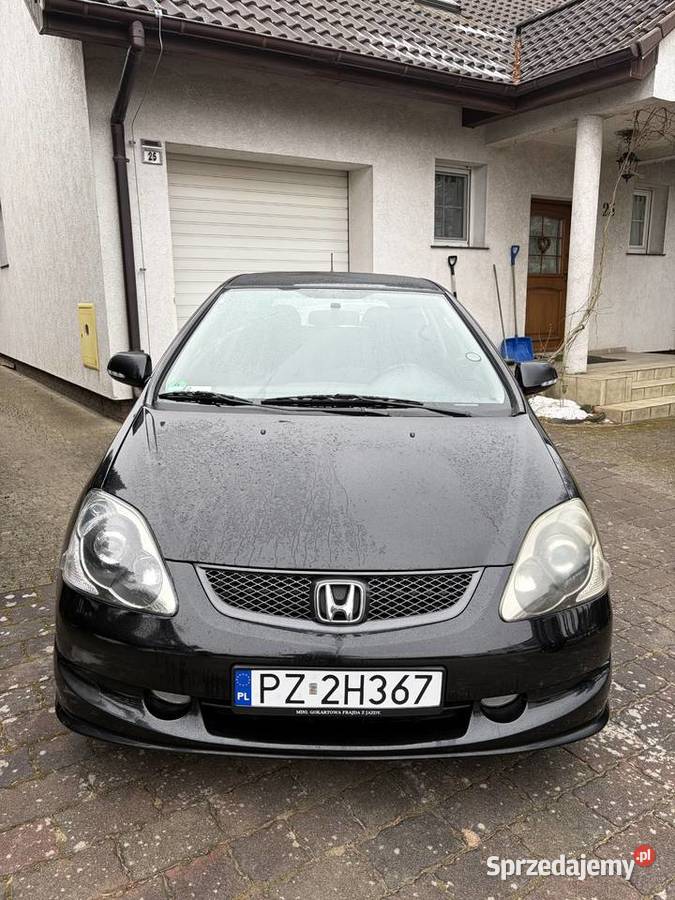 Honda Civic 7 EP2 16 VTEC Wersja Sport 1600cm3 Swarzędz sprzedam
