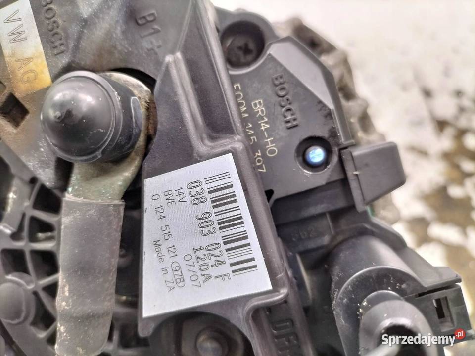 ALTERNATOR 038903024F 0124515121 978 19 TDI osobowe Układ elektryczny silnika świętokrzyskie