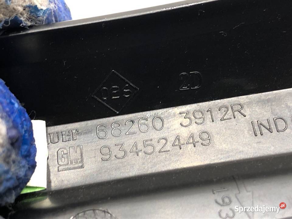 LISTWY DEKOR KONSOLI RENAULT TRAFIC III