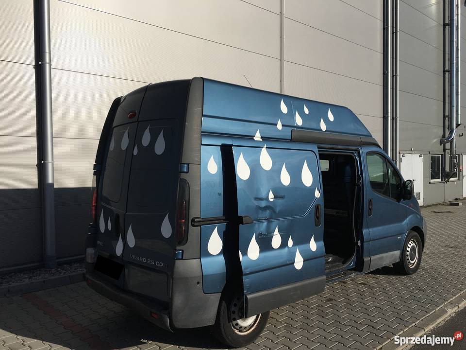 VIVARO TRAFIC 25 DCI L2H2 2xDRZWI BOCZNE KLIMA wielofunkcyjna kierownica wielkopolskie Piekarzew sprzedam