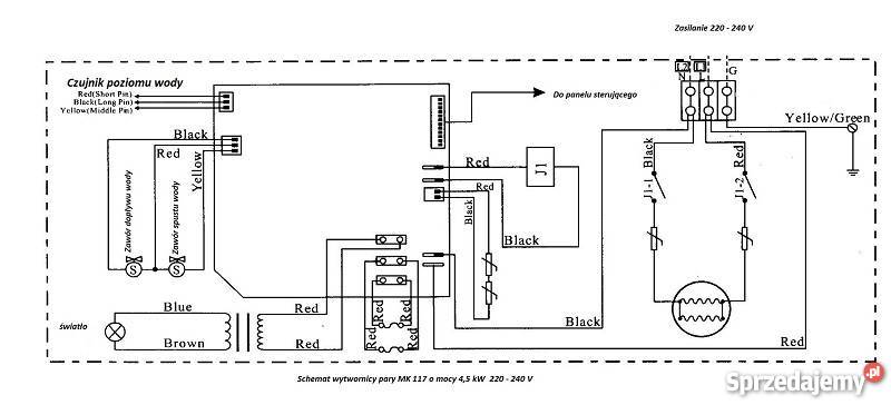 Generator pary do sauny tureckiej