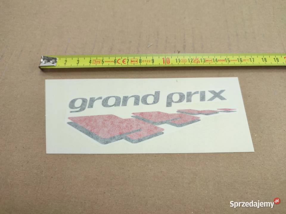 NAKLEJKA GRAND PRIX POD NOGI YAMAHA YQ50 2000