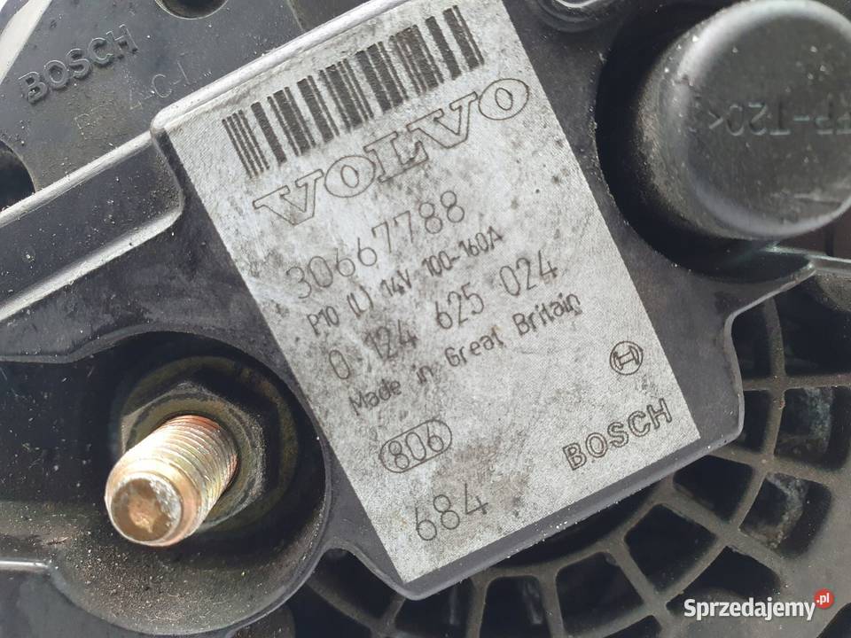 ALTERNATOR Volvo S60 S80 V70 C70 XC70 XC90 24 D5 osobowe Chełm sprzedam