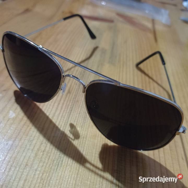 Okulary przeciwsłoneczne awiatorki nowe Szprotawa sprzedam