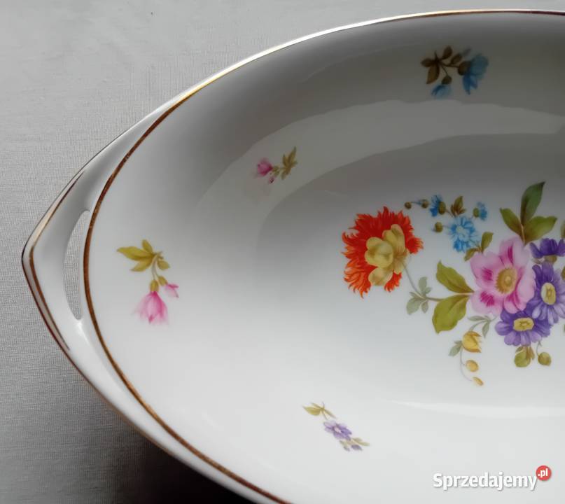 Głęboki półmisek Rosenthal Donatello Sygnatura z wielkopolskie Koźminek