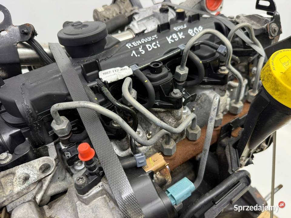 SILNIK K9K808 Renault Kangoo II 15 DCI 75 diesel Chełm