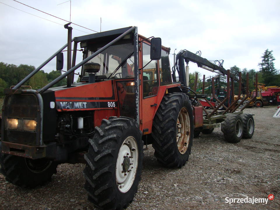 przyczepa do lasu leśna przyczepa z HDS Czaplinek