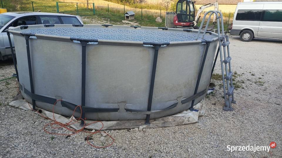 Basen 10000 litrów z drabinka bestway steel pro