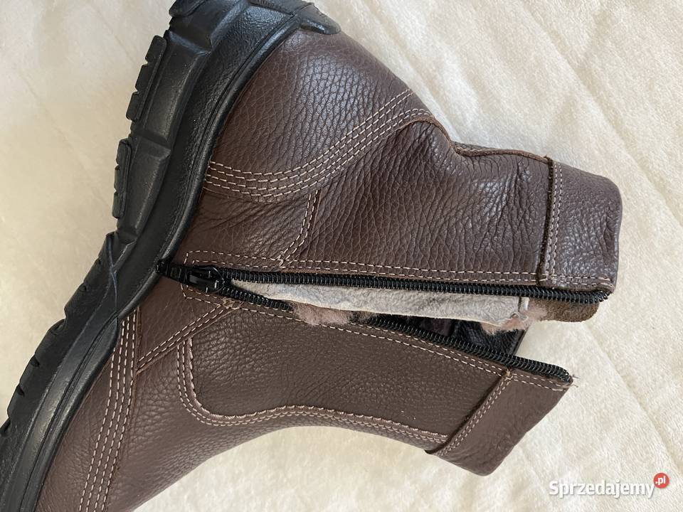 Jomos air comfort ocieplane skórzane buty męskie