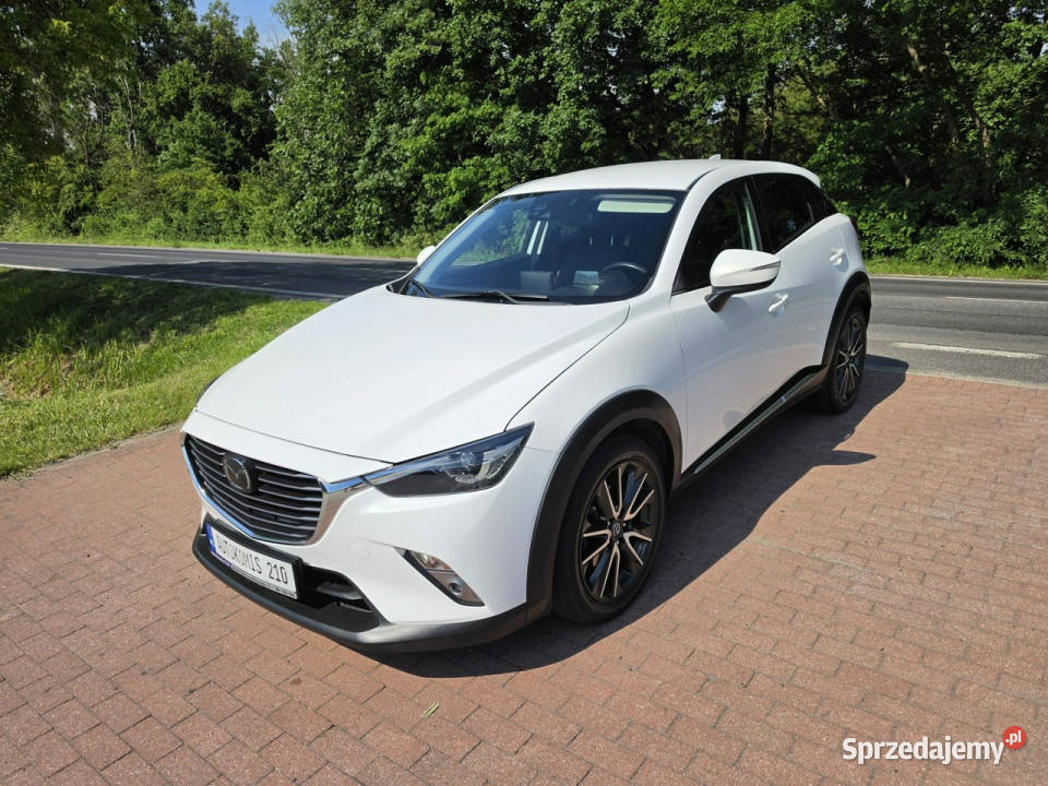 Mazda CX3 Mazda cx3 15 diesel biała perła z przyciemniane szyby Cielcza sprzedam