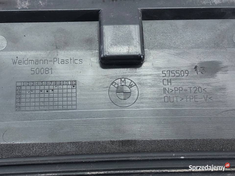 PODSZYBIE BMW E87 57550913 Hatchback 0313 OSŁONA