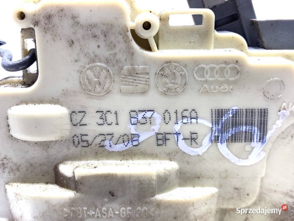 ZAMEK DRZWI PRAWY PRZÓD VW TIGUAN SUV 3C1837016A Zamki, wkładki i kluczyki sprzedam