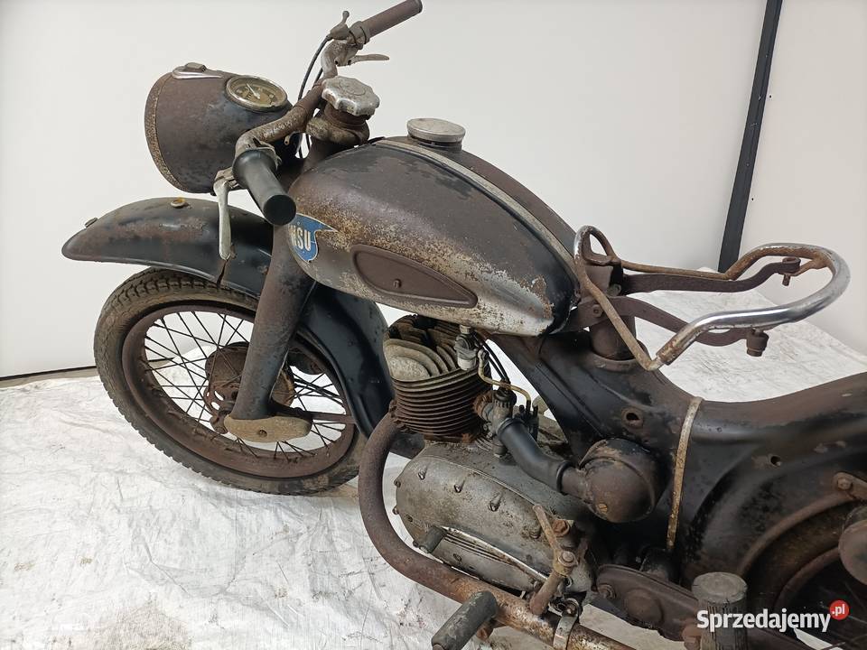 NSU LUX 200 Oryginalny stan
