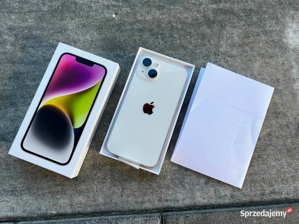 Nowy iPhone 14 biały
