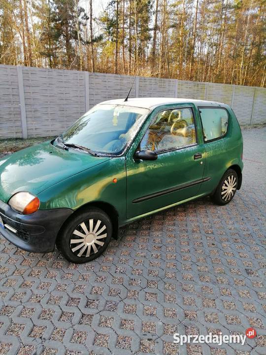 Fiat Seicento 900 z LPG CD śląskie Herby