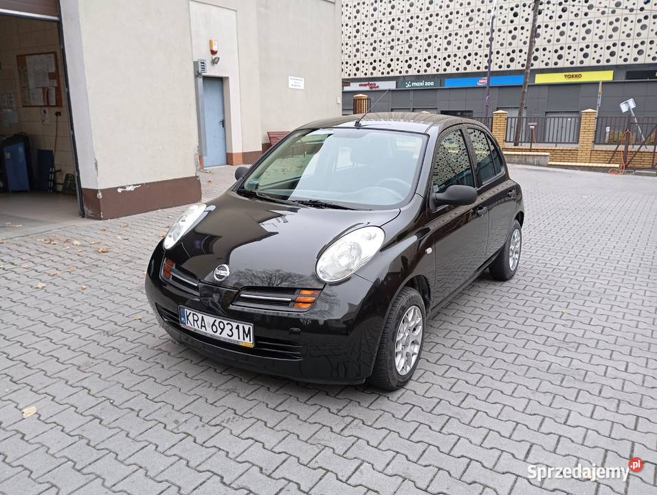 Nissan Micra K12 5 drzwi B+G właściciel stan BDB