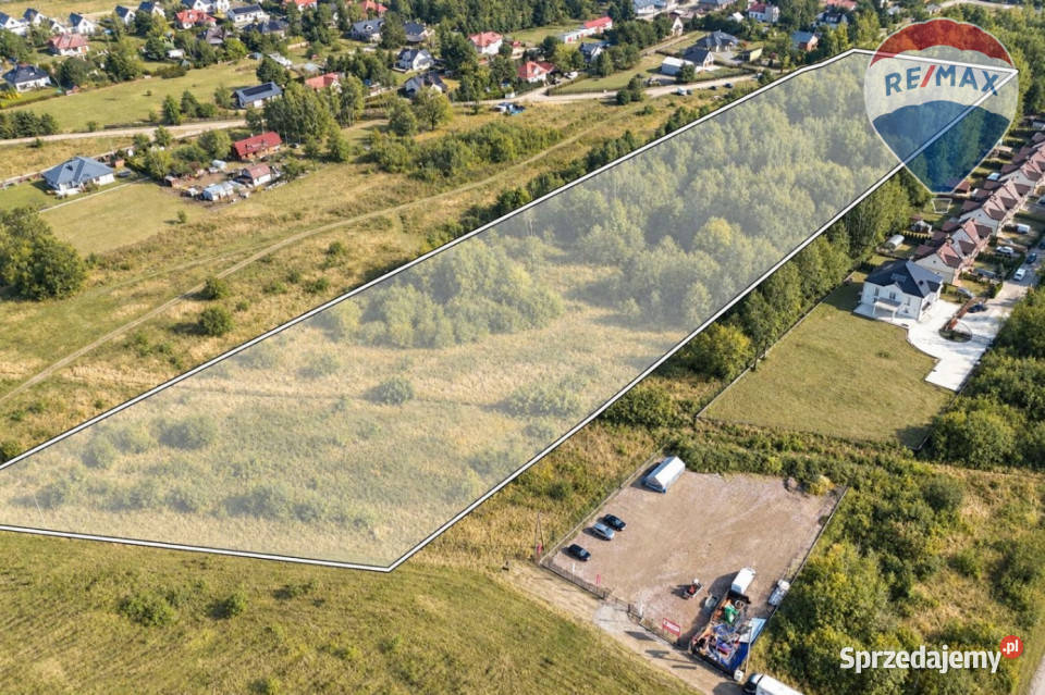 Grunty inwestycyjne 338 ha Kozery Grodzisk Maz