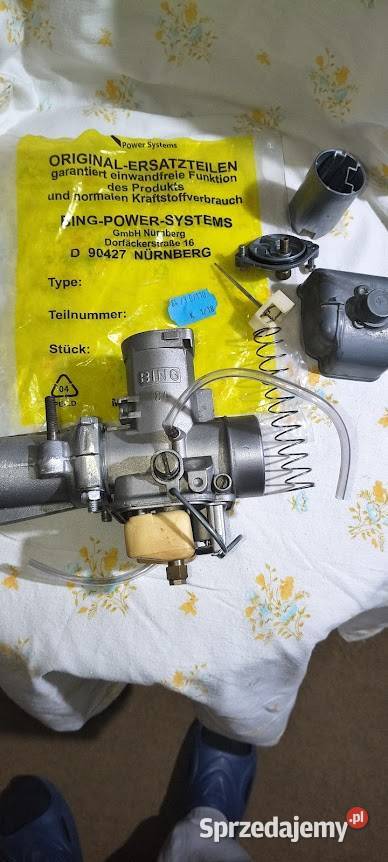 GAŹNIK BING ORYGINAŁ 84 do MZ TROPHY 250 Połaniec