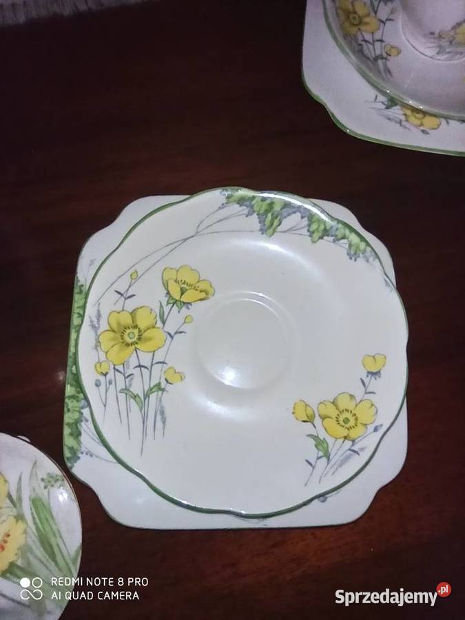 Serwis do herbaty Royal Standard i Buttercup Gdańsk