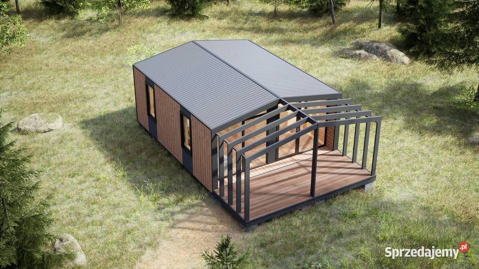 Konstrukcja stalowa skręcana Domku 36 m2 Płońsk sprzedam