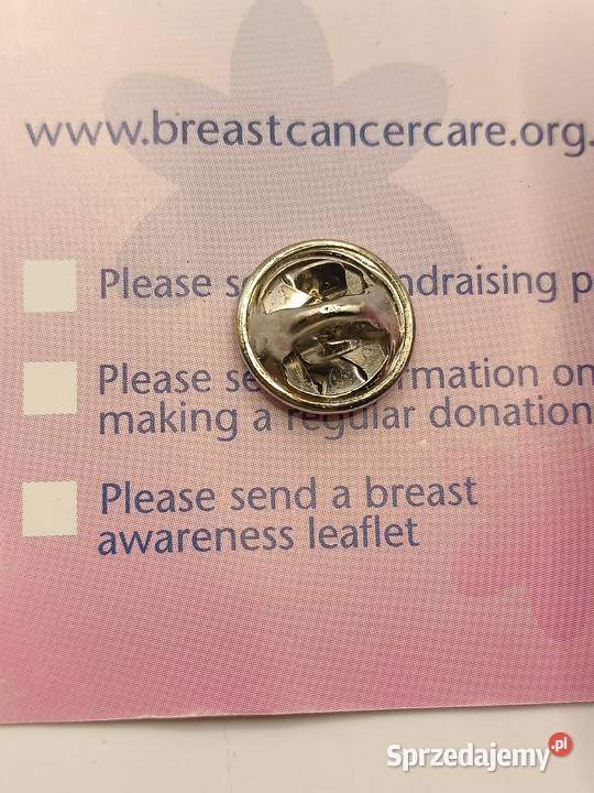 BIŻUTERIA BROSZKA PIĘKNA MALUTKI RÓŻOWY KWIATEK Zamość