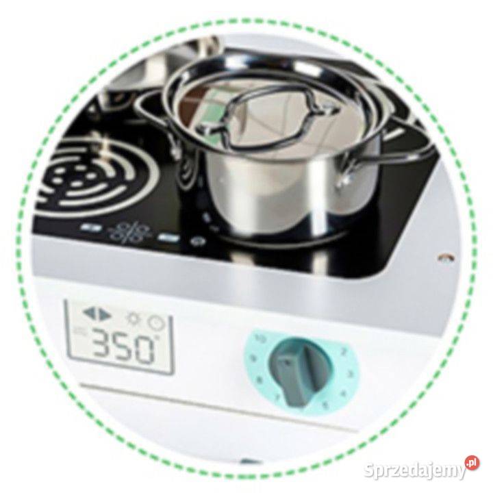 Drewniana kuchnia XXL z pralką akcesoria Bielsk Podlaski