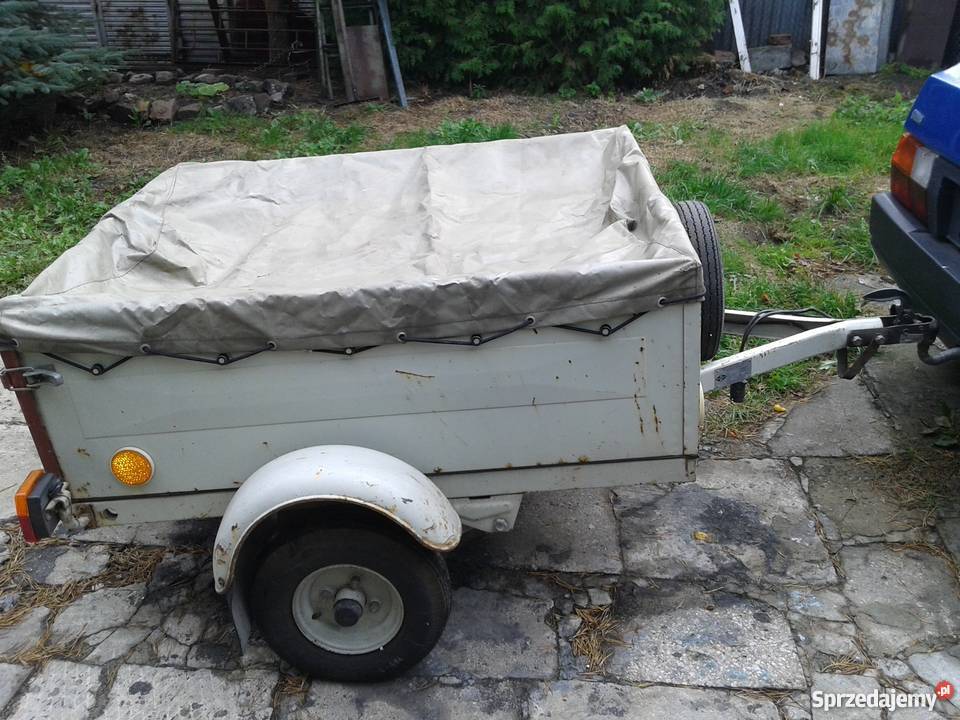 Przyczepka samochodowa Fortschritt HP 400 Rok produkcji 1989 Kielce